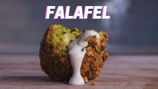 FALAFEL BALL WITH TAHINI SAUCE