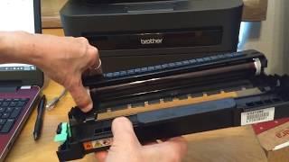 Remove Lines and Marks from Brother Laser Printer Print Outs