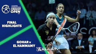 Gohar v El Hammamy - El Gouna International 2022 - Womens Final Highlights