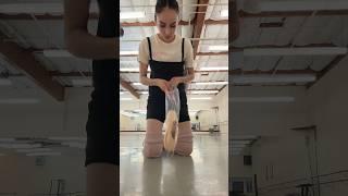 NEW SHOE RITUAL #ballerina#asmr#dancer#pointeshoes#newshoes#balletcore#dance#reality