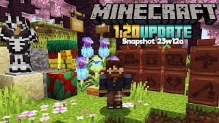 Minecraft 1.20 ▫ Snapshot 23w12a ▫ Sniffers in Survival Trail Ruins Signs Sculk Sensors & MORE