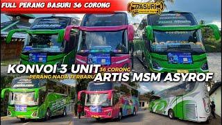 MERIAH BENERR MOMEN 3 ARTIS ASYROF NGETRIP BARENG II #basuri #teloletbus #asyrof