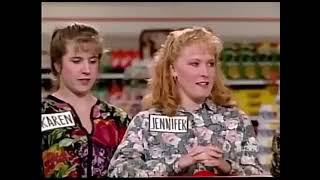 Supermarket Sweep - Debi & John vs. Karen & Jennifer vs. Mary & Lisa 1993