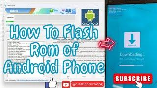 How to flash any android phone  How to install software in android phone