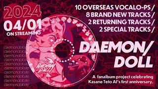 DAEMONDOLL  Kasane Teto AI Fan-Album Project Trailer UPDATE