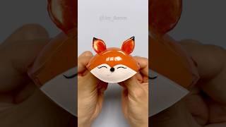 여우 말랑이 만들기Fox Squishy DIY with Nano Tape #실리콘 테이프