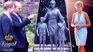 Meaning behind 3 children in the Princess Diana statue  Royal Insider