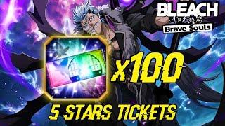 Summons 100 5 Stars Tickets  BLEACH BRAVE SOULS