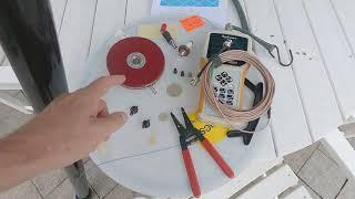 #388 Build tune and test a trapped 203040m End Fed Half Wave antenna