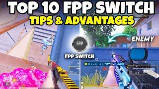 Secret Top 10 FPP Switch Tricks & Advantage  FPP Swap Settings Guide  BGMI  PUBG Mobile