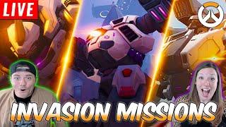 Overwatch 2 Invasion Story Missions and Cutscenes LIVE with Mike and Jess