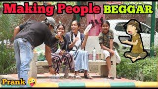 ಜನರಿಗೆ ಬಿಕ್ಷುಕರನ್ನಾಗಿ ಮಾಡುವ ತಮಾಷೆ   Making People as BeggarPrank  kannada prank  Nanu Tharle