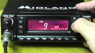 Midland 79-290 CB Radio AM SSB Review  Overview