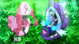 Tapu Koko and guardians explain how Nebby is born Eng dub Pokemon sun and moon episode 52