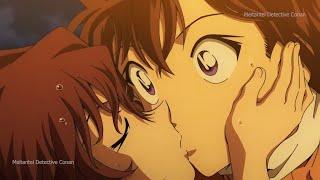 ️‍Haibara kiss Conan and Ran ️‍️ Movie 26 scene Detective Conan ️‍️