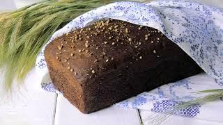 Быстрый ЗАВАРНОЙ РЖАНОЙ ХЛЕБ на ЗакваскеQuick CUSTARD RYE BREAD with Sourdough