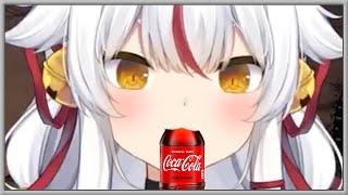 Kana loves Coke