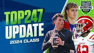 The College Football Recruiting Show 2024 Player Rankings Update  Who Takes No. 1 Spot? 
