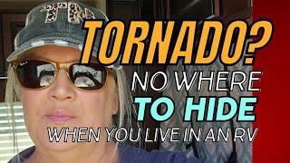 Tornado Touchdown  Flooded Washes Tornado Warning  Lake Havasu  RV Severe Weather Preparedness