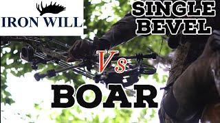 Iron Will Wide single bevel reviewblood trail