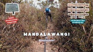 Gunung Mandalawangi via Mandalasari Bukan Mandalawangi Gunung Pangrango Tapi Tetap Terjal Didaki.
