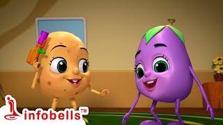 Aloo Kachaloo Beta Kahan Gaye They  Hindi Rhymes for Children  Infobells