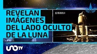 Sonda china aterriza en la Luna y revela misteriosas imágenes del lado oscuro