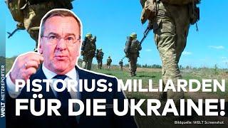 PUTINS KRIEG Deutsches Verteidigungsministerium will Waffenhilfe an Ukraine massiv aufstocken