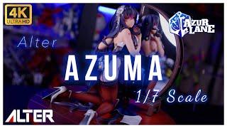 Alter Azur Lane IJN Azuma Soft Voice of Spring China Dress 17 Scale Anime Figure Unboxing Review