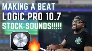 1st Beat in Logic Pro 10.7  STOCK SOUNDS ONLY