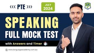 PTE Speaking Full Mock Test with Answers  July 2024  LA Language academy PTE NAATI IELTS