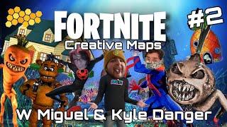 Fortnite Creative Maps W Miguel & Kyle Danger #2