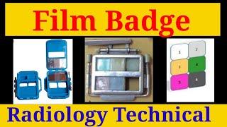 Film badge Dosimeter  detecting radiation # Radiology technical  By BL Kumawat