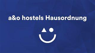 a&o hostels Hausordnung