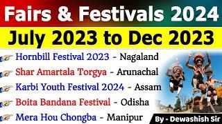 Festival & Fair 2024  Static GK  भारत के प्रमुख त्योहार  Festival Current Affairs 2024 #festivals