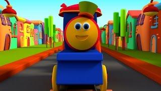 Bob The Train  Wheels On The Train  Songs For Kids  Wheels On The Bus by Bob The Train