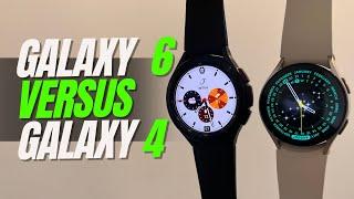 Galaxy Watch 4 vs 6 - FULL comparison and Watch REVIEW #galaxy6 #galaxywatch