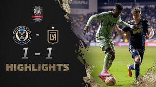 Scotiabank Concacaf Champions League 2023 Highlights  Philadelphia Union vs Los Angeles FC