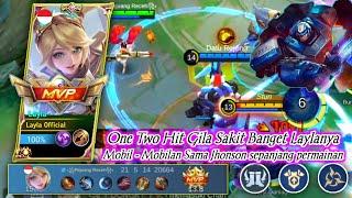 BEST BUILD LAYLA TERSAKIT ‼️ LAYLA COMBO JHONSON ‼️ GAMEPLAY LAYLA MOBILE LEGENDS BANG BANG