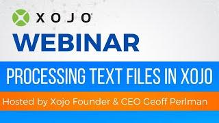 Processing Text Files in Xojo