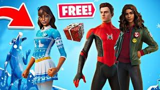 New *FREE* FORTNITE Skins Christmas Update