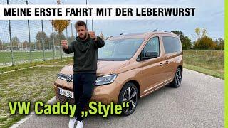 2021 VW Caddy „Style“ 122 PS im Test  Meine erste Fahrt der Leberwurst  Fahrbericht  Review