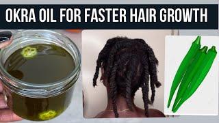 How To Make Okra Oil To Grow Your Hair Faster & Stronger Just Only 2 Ingredients  The Result Is 