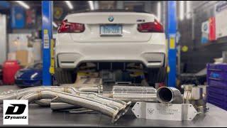 F80 BMW M3 Full Valvetronic Equal Length Cat-Back Exhaust Full Install + Sound