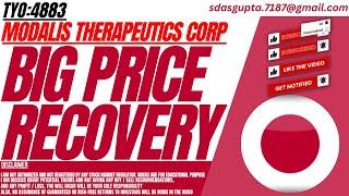 BIG PRICE RECOVERY  MODALIS THERAPEUTICS STOCK ANALYSIS  TYO4883