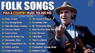 Best of Country & Folk Songs All Time   Folk & Country Music 70s 80s 90s  Beautiful Folk Songs