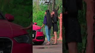 Audi A3 Convertible vs Ghamandi girls part-3 #yogendrasharma #prankdekhoindia #trendingshorts