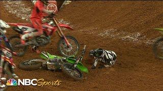 Supercross 2023 Biggest crashes of the season so far  Motorsports on NBC