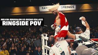 Melvin Jerusalem vs Oscar Collazo Puerto Ricos New Champion Collazo Breaks History #ringsidepov