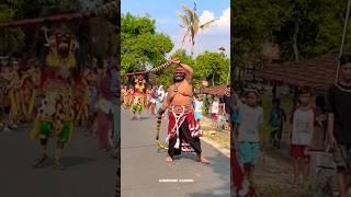 Konvoi Pecutan Warok Barongan Blora dan Reog Ponorogo #shorts #baronganblora #warok